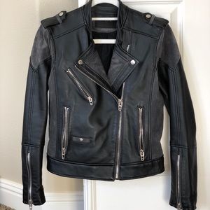 UNIQUE Blank NYC Leather and Suede Jacket